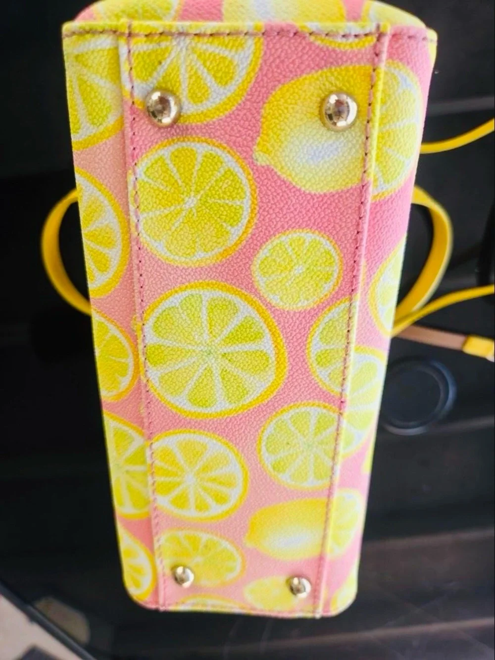Dooney & Bourke Pink Limone crossbody handbag - so adorable and vibrant!